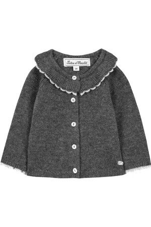 Tartine Et Chocolat Ruffle-detailing cardigan