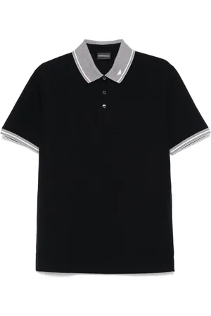 Emporio Armani Logo-detailed polo shirt