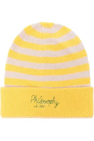 PHILOSOPHY DI LORENZO SERAFINI Logo-embroidered beanie
