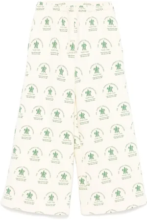 The Animals Observatory Logo-print track pants