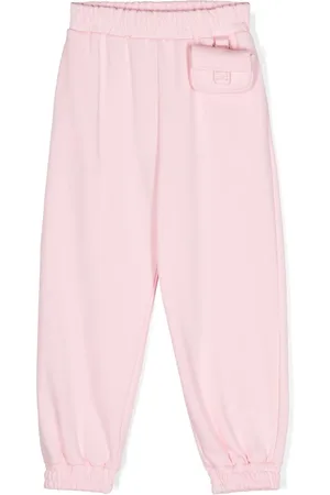 Fendi Removable-pouch cotton track pants