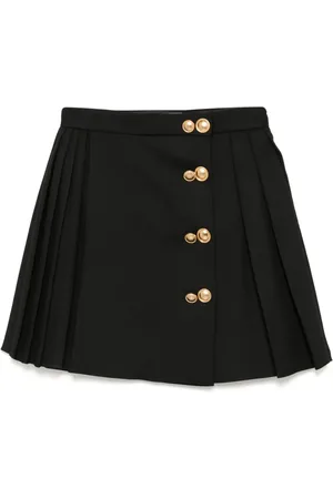 DICE KAYEK Wrapped pleated skirt