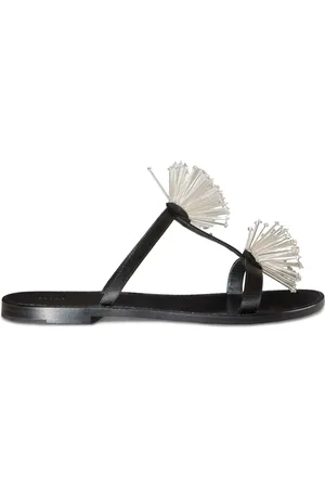 Puccini Embroidered slides