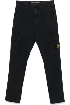 Stone Island Compass-patch cargo pants
