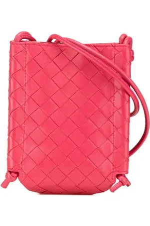 Bottega Veneta 2012-2024 Mini Leather Intrecciato The Knot crossbody bag