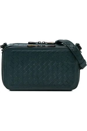 Bottega Veneta 2012-2024 Nappa Intrecciato Double Zip shoulder bag