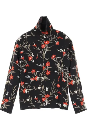 Balenciaga 2000s floral-jacquard top
