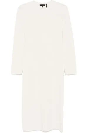 THEORY Bouclé midi dress