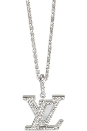 LOUIS VUITTON 18kt white gold Idylle Blossom diamond necklace