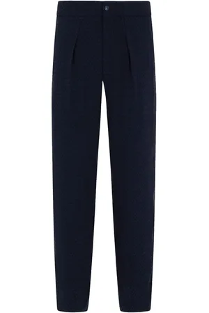 Giorgio Armani Zigzag-pattern trousers