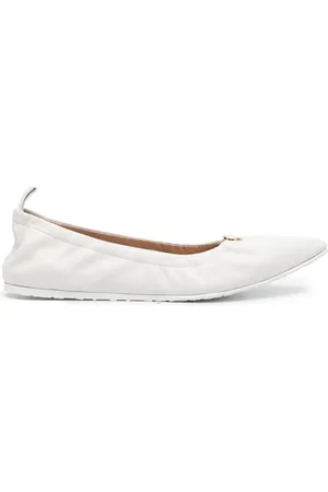 Gianvito Rossi Alina leather ballerina shoes
