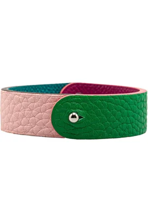 Hermès 2000-2024 Taurillon and Epsom Duo Bracelet costume bracelet