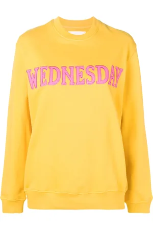 Alberta Ferretti Wednesday patch sweatshirt