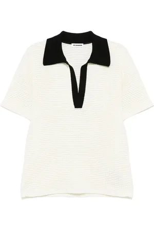 Jil Sander Knitted polo shirt