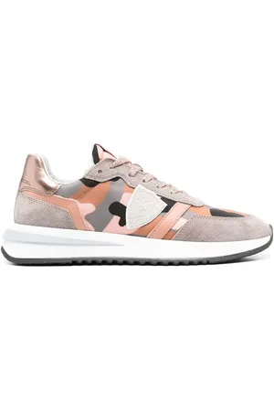 Philippe model Camouflage-print low-top sneakers