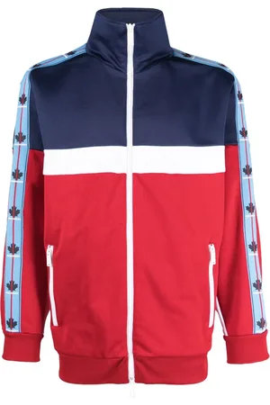 Dsquared2 Logo-tape detail zip-up cardigan