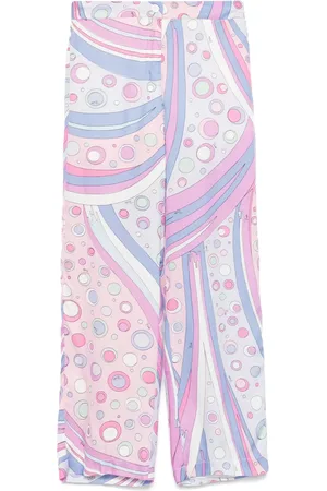 PUCCI Junior Geometric-print trousers