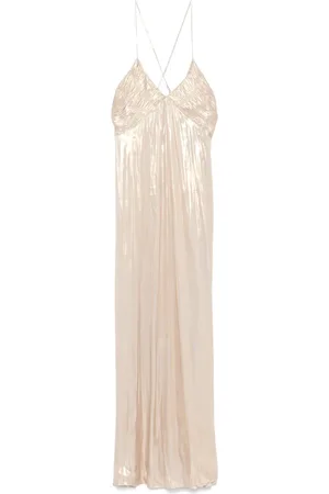 Zadig & Voltaire Metallic midi dress