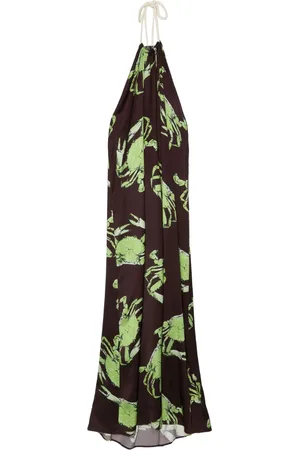 Msgm Graphic-print maxi dress