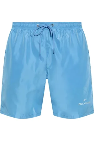 Paul & Shark Logo-print swim shorts
