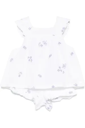 Tartine Et Chocolat Embroidered shorts set