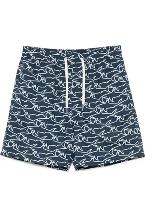 Paul & Shark Printed swim shorts