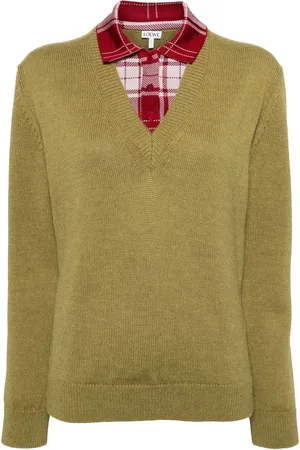 Loewe Layered knitted jumper