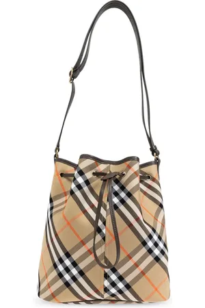 Burberry Vintage Check bucket shoulder bag