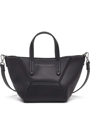 Brunello Cucinelli Mini BC Duo leather tote bag