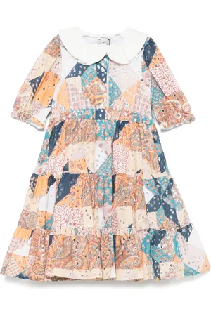 Etro Patchwork-print dress