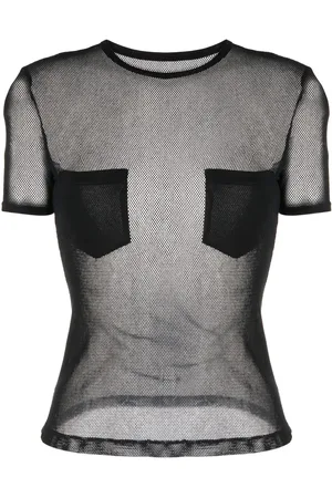 Filippa K Pocket-detail mesh cotton T-shirt