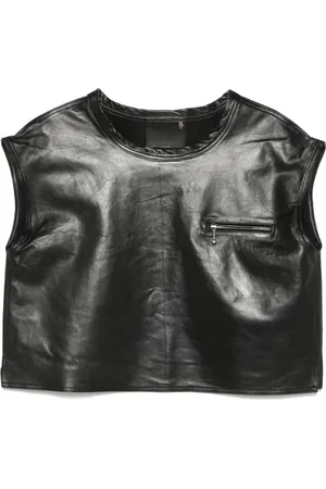 R13 Leather top