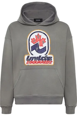 Dsquared2 Logo-appliqué hoodie