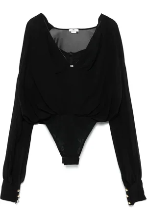 Elisabetta Franchi Silk georgette bodysuit