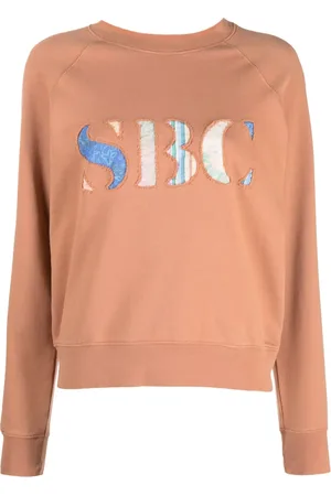 See by Chloé Cut-out logo cotton sweatshirt