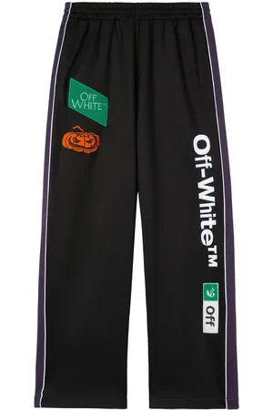OFF-WHITE Logo-patch track pants