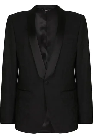 Dolce & Gabbana Leopard-print single-breasted jacket