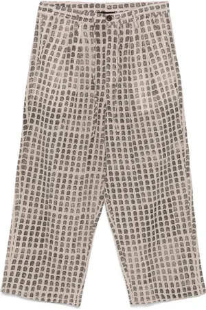 Glass Cypress Patterned trousers
