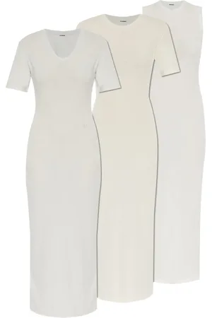 Jil Sander Cotton midi dress (pack of three)
