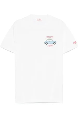 MC2 SAINT BARTH X Fiat 500 Italian surfer-print