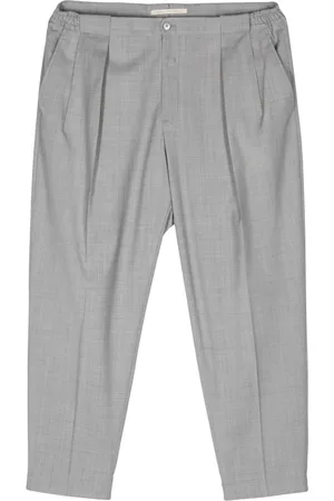 BRIGLIA Portobello mélange trousers