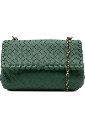 Bottega Veneta 2012-2024 Baby Nappa Intrecciato Olimpia crossbody bag