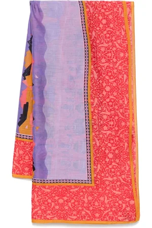 Salvatore Ferragamo 1990s printed scarf