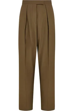 Salvatore Ferragamo Pleat-front tailored trousers