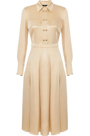 Elisabetta Franchi Crepe shirt dress