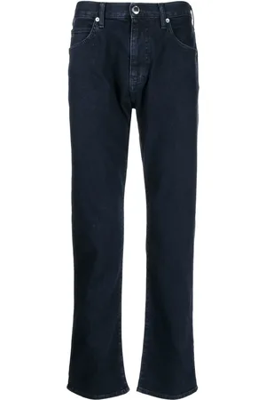 Emporio Armani Mid-rise straight-leg jeans