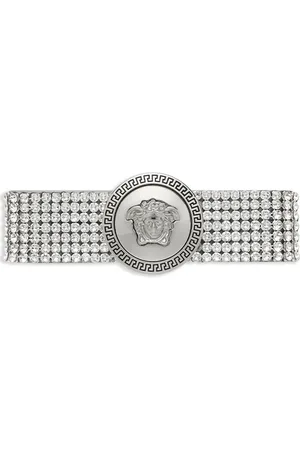 VERSACE Right Gianni Ribbon mesh hair clip