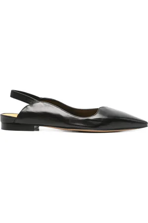 MARA BINI Leather slingback pumps