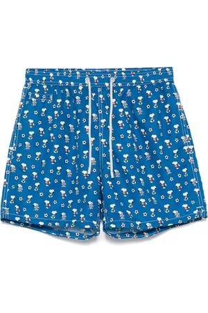 MC2 SAINT BARTH X Peanuts™ Snoopy Soccer Play-print swim shorts