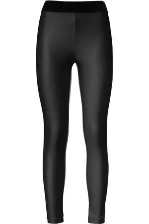 Roberto Cavalli Logo-waistband leggings